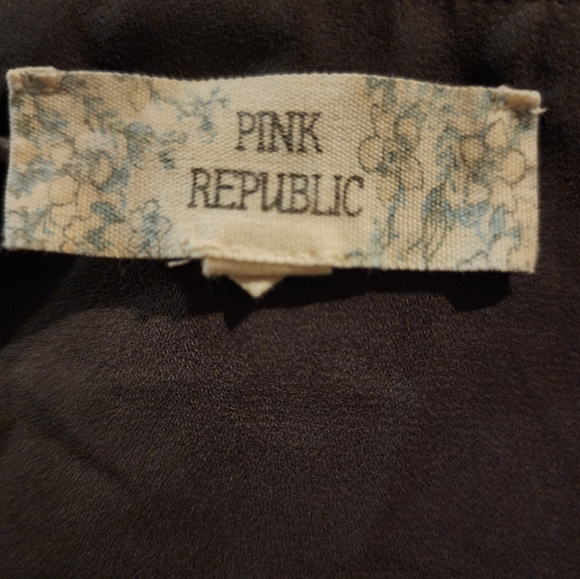 Pink Republic Grey Sheer Tank Top Size Small - Picture 3 of 5